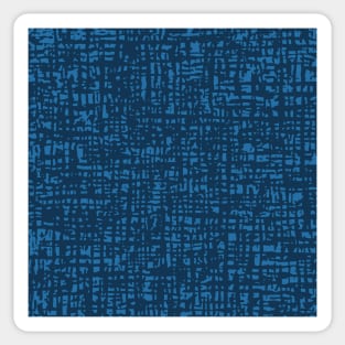 Fibre Mesh Pattern (Blue) Sticker